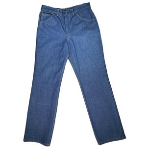 Vintage Sears Men's Straight Leg Jeans - Classic Blue